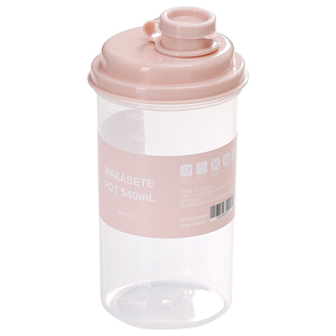 日本进口厨房调料罐家用密封防潮装盐鸡精淀粉面粉专用撒粉分装瓶