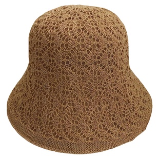 双面渔夫帽女遮阳休闲百搭帽夏季薄款透气冰丝遮脸折叠镂空防晒帽