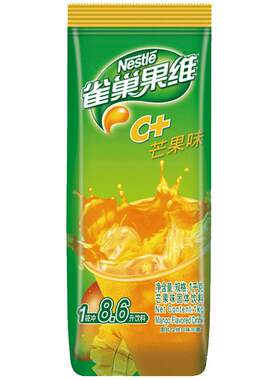 雀巢果维c芒果味果汁粉芒果冲饮