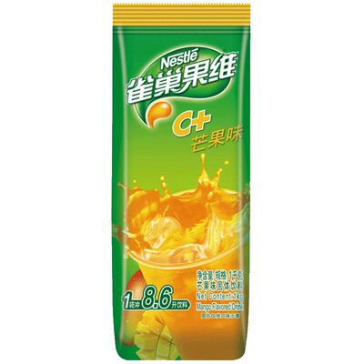 雀巢果维c芒果味果汁粉芒果冲饮