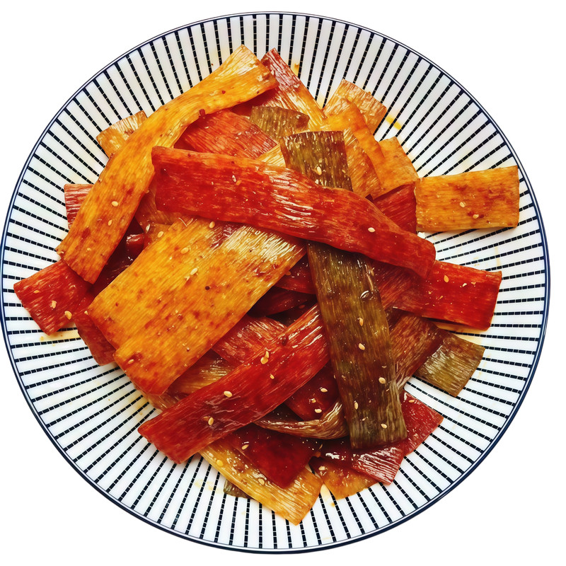 手工果蔬麻辣条自制陕西西安特色五香辣片网红零食80童年味不辣的