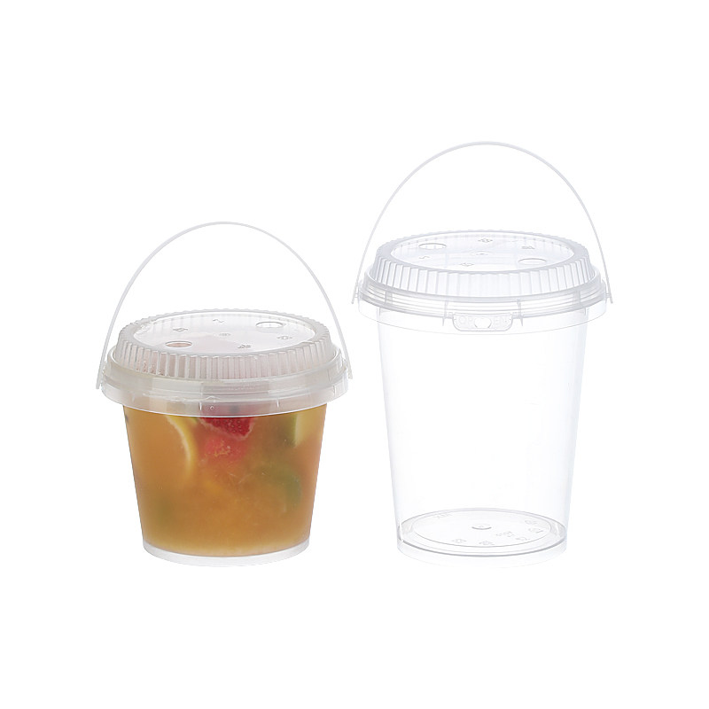 铭星1000ml300套水果桶杯奶茶杯