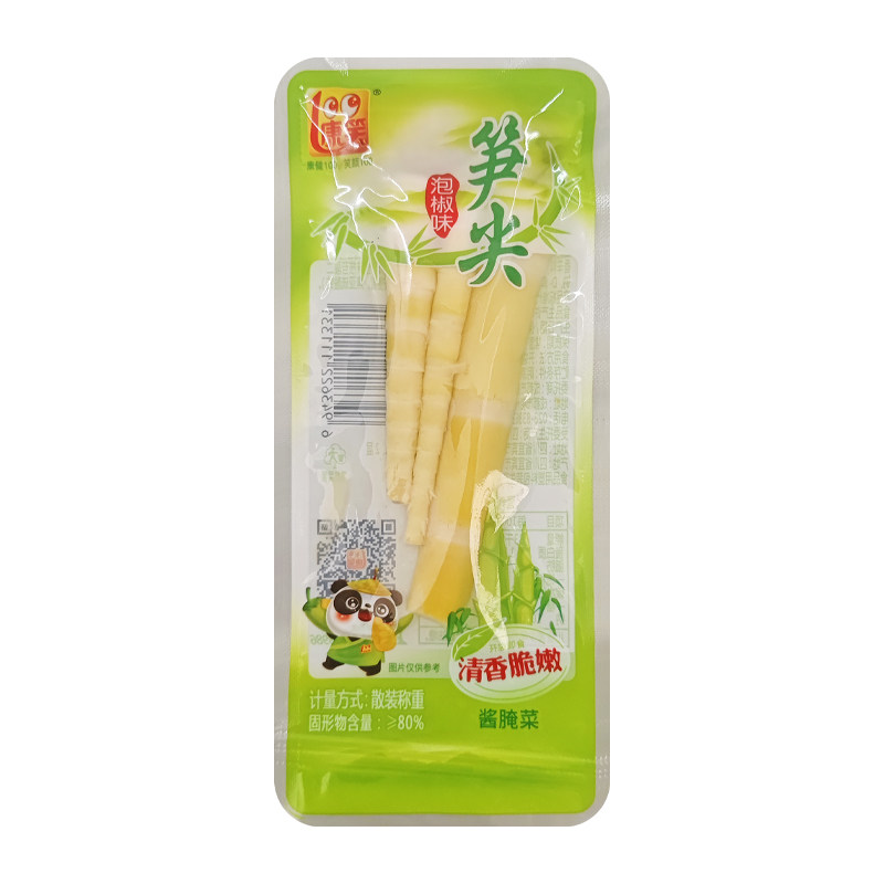 康笑泡椒笋尖500g新鲜散装零食