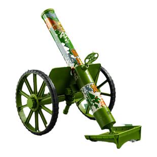 儿童迫击炮玩具意大利导弹发射车新款追击大炮男孩网红火箭榴弹炮