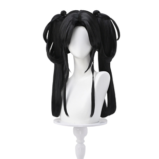 三分妄想剑网3纯阳萝莉cos假发天极套假毛马尾仿真头皮无定金发卡