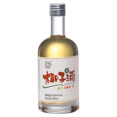 18.8度椰子酒330ml微醺小瓶