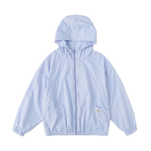 棵初2026年春季新款亲子中大女童UPF50+防晒面料清爽色系格纹外套