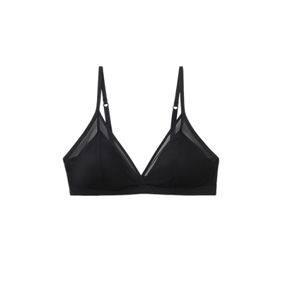 Intimissimi意舒漫26夏季新品性感网纱简约舒适三角杯文胸RIS100