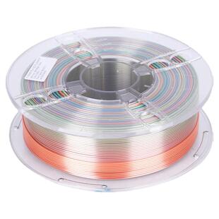 彩格3d打印机耗材pla1.75彩虹色防丝绸彩虹材料1kg打印笔耗材环保