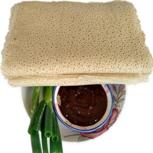 山东临沂面煎饼现做 大眼白面煎饼 白面煎饼 莒南特产 机器面煎饼