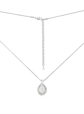 SSV深海系列海波白贝母/斑点石长项链 轻奢高级感秋冬毛衣链