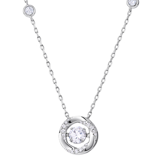 卡蒂罗心动光芒项链女S925银轻奢小众设计时尚生日新年礼物送女友