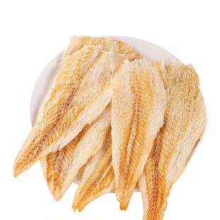 即食烤鳕鱼片烤鱼片500g鱼干深海碳烤海鲜零食低脂休闲原味鱼肉