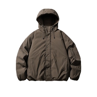 wtmp冬季新国标90白鸭绒连帽袖袋羽绒服男女休闲加厚保暖外搭夹克