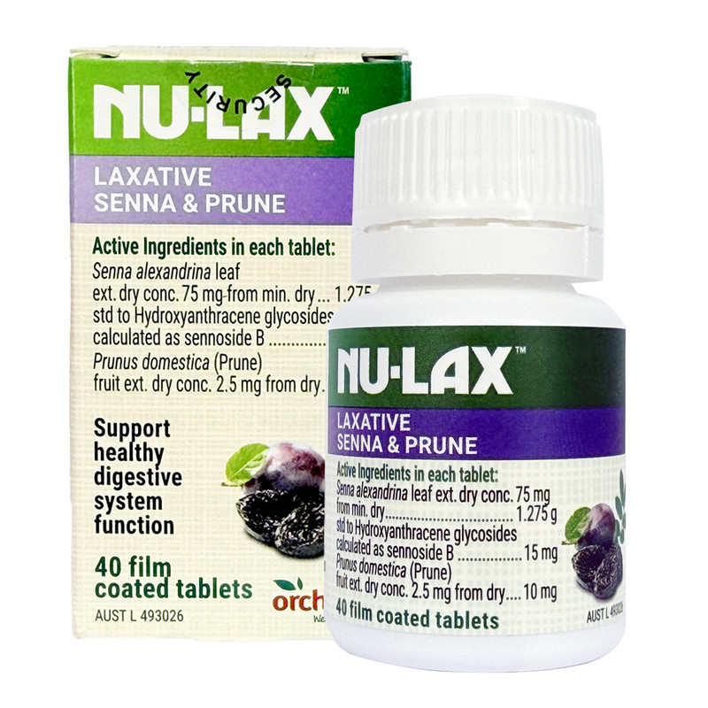 NU-LAX西梅乐康片果蔬润肠噗噗片
