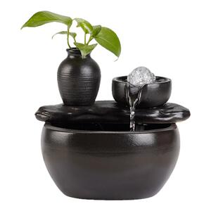 时来运转风水球流水生财摆件