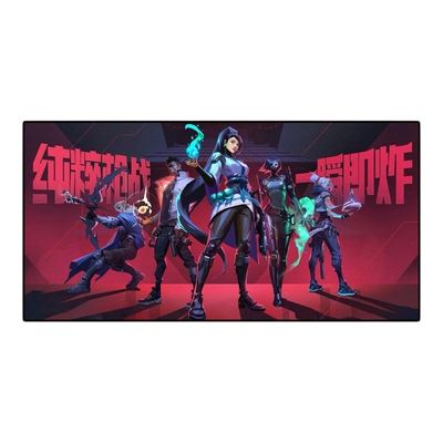 无畏契约装饰画瓦罗兰特VALORANT电竞房网咖游戏挂画雷娜婕提霓虹