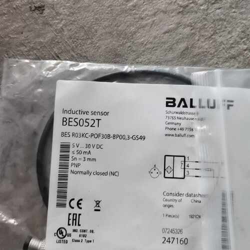 议价Br New Original Bes052t Balluff Sensor Bes R03kc-Pof适用