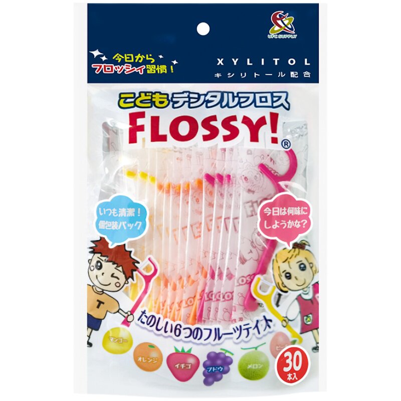 flossy旗舰店水果口味日本牙线棒