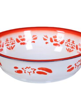 老式搪瓷盆复古风餐厅热卖