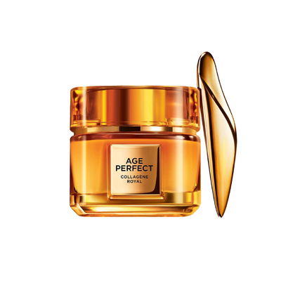 【达人专享】欧莱雅小蜜罐金致胶原眼油霜保湿抗皱O