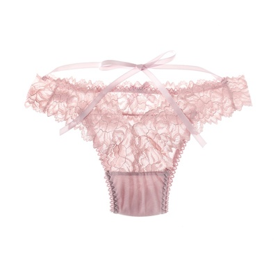 法式纯欲风性感蕾丝少女内裤
