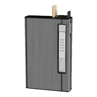 网红视频同款烟盒打火机一体粗细款创意个性烟套送男友礼物定制潮