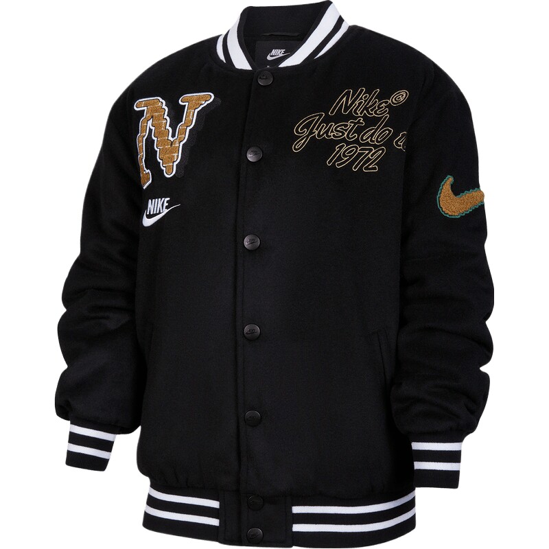 NIKE耐克男大童运动休闲保暖棉服外套NY2542235GS-001