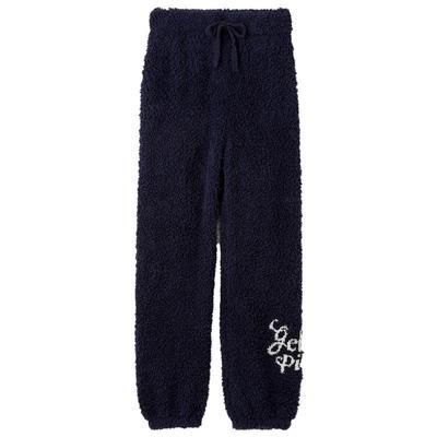 gelato pique25秋冬新品男睡裤半边绒字母长裤圣诞PMNP255078