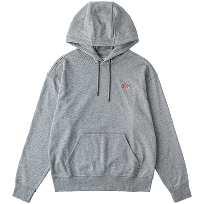 Dickies三色logo贴布绣连帽卫衣