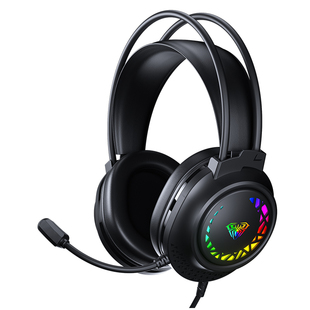 狼蛛S611头戴式耳机电竞游戏专用听声辨位环绕立体台式笔记本通用