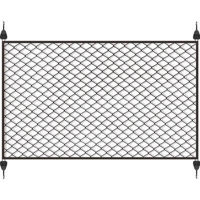 3w汽车行李箱网兜固定车载后备箱