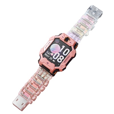 小天才电话手表Z10 Z11 Z8A Z9 Z7S透明磁吸扣表带Z6pro儿童腕带Z5Q N5 Q2A D2 D3S Q1C Q1R Q3 U5新款适用/