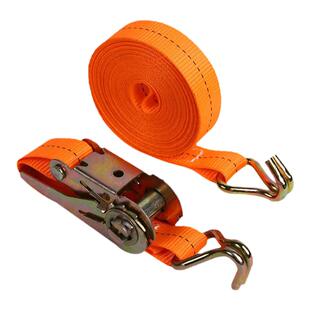 0.8T1寸小型双挂钩紧绳器货物捆绑带棘轮拉紧器电动车固定绳25mm