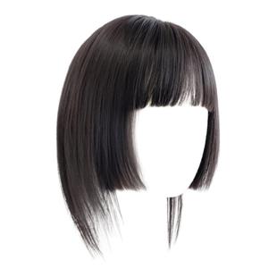 樱见美宿公主切刘海假发女片头顶蓬松增发量真发自然齐刘海假发片
