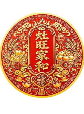 【师傅已祈愿】灶旺家和厨房贴