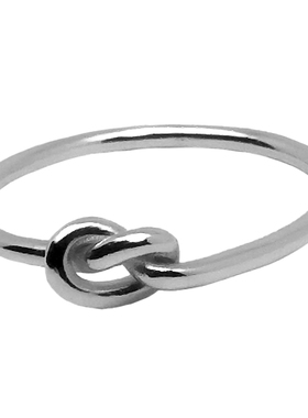 简约时尚s925纯银戒指女情人礼物