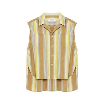 BEAMSBOY直排扣翻领背心