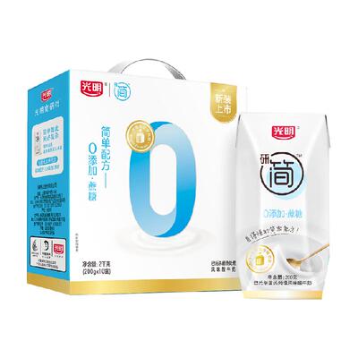 光明研简无添加酸奶蔗糖