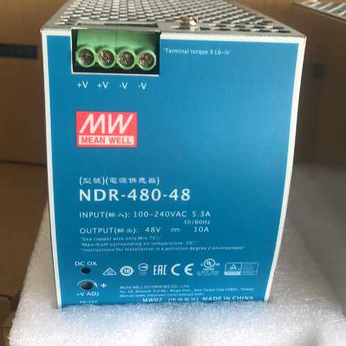 询价-NDR-480-48明纬导轨电源，明纬，48V10A产品