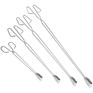 捡垃圾夹子火钳子加长夹子卫生钳环卫厕所拾物器不锈钢火剪铁夹碳