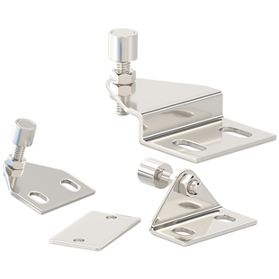 铝型材门吸可调门吸工业配件三角强力磁铁门阻折弯门吸门碰3040型