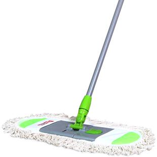 伊司达平板拖把木地板家用拖布一拖净地拖墩布干湿两用棉纱线尘推