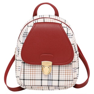 迷你小背包双肩包2025新款潮韩版时尚百搭女包撞色学生单肩斜挎包