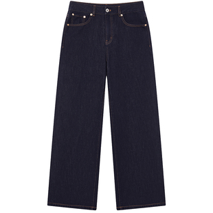 TeenieWeenie小熊女装牛仔裤26年春季新款松弛舒适休闲多色直筒裤