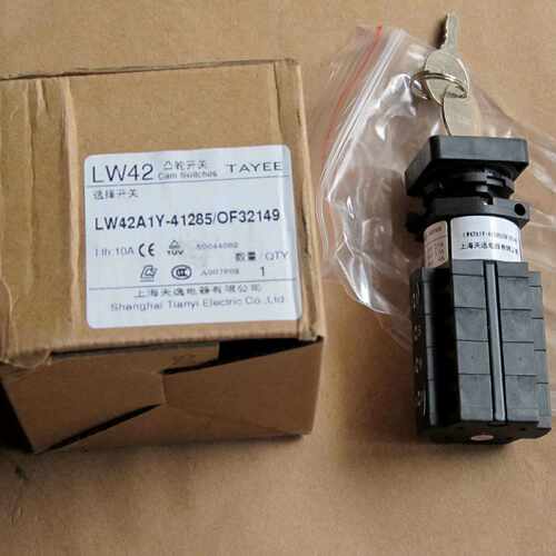 议价LW42A1Y-41285/OF32149 上海天逸TAYEE 钥匙 凸轮开关 选择开