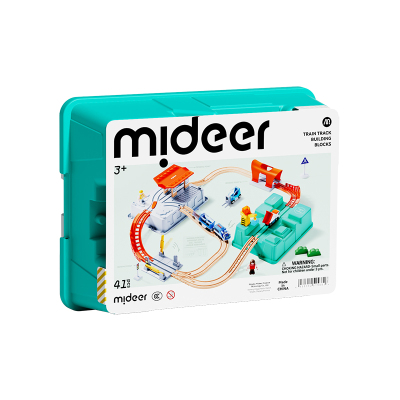 mideer弥鹿小火车轨道车玩具