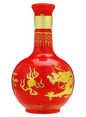 牛栏山38度百年红10浓香型白酒
