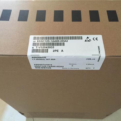 议价6SL3120-2TE21-8AA3 西门子S120单电机模块600VDC输出3AC400V