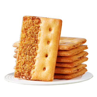 【官方正品】牛肉馅酥脆饼干零食